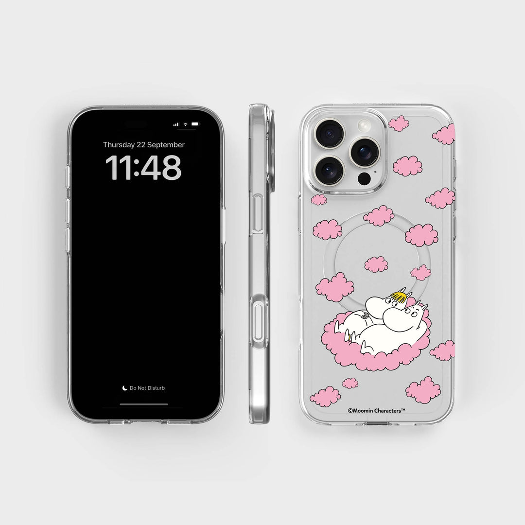 iPhone 16 Pro Max Love In The Clouds - Moomin | Circular Clear Phone Case, Recycled - CLRPRTCT™