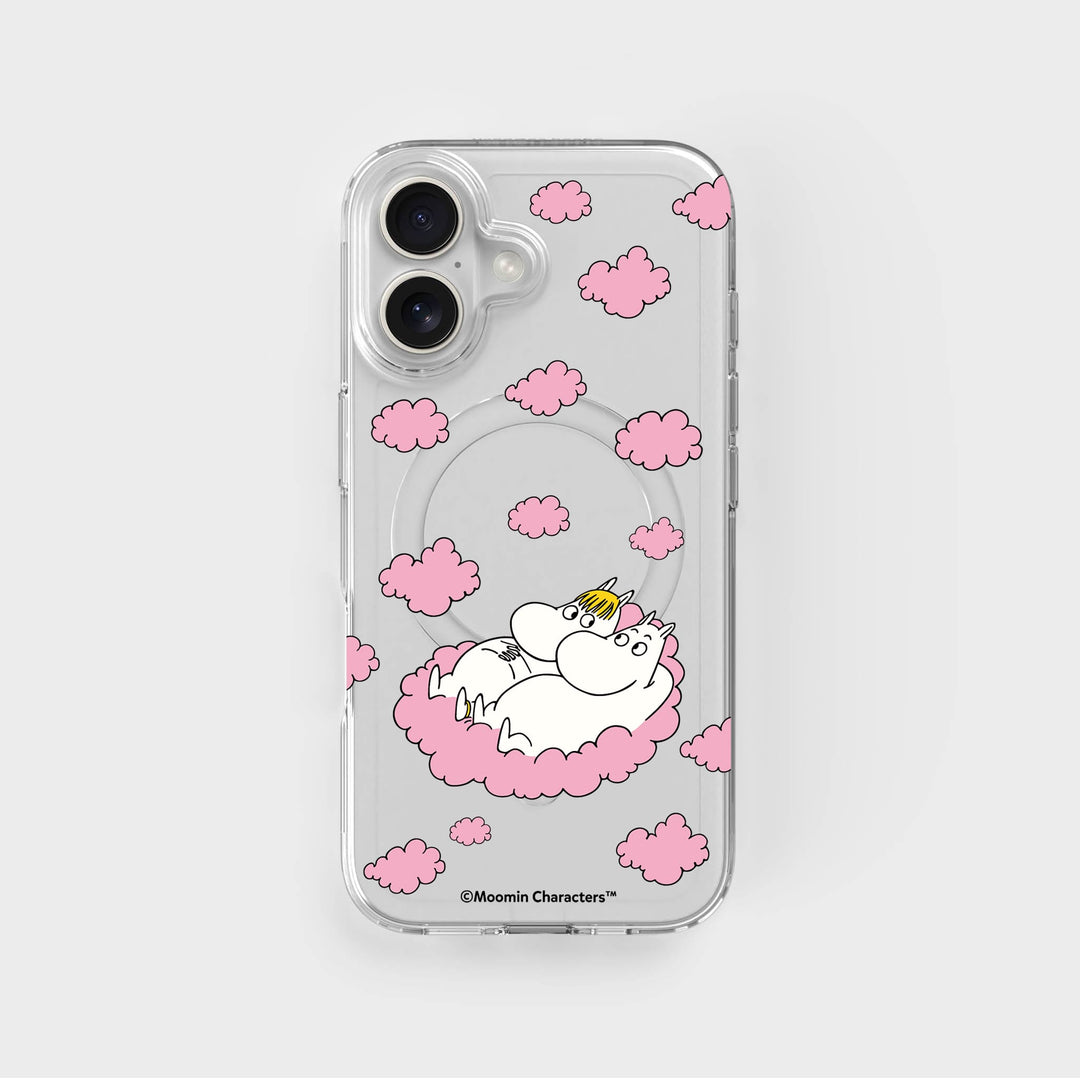iPhone 16 Love In The Clouds - Moomin | Circular Clear Phone Case, Recycled - CLRPRTCT™