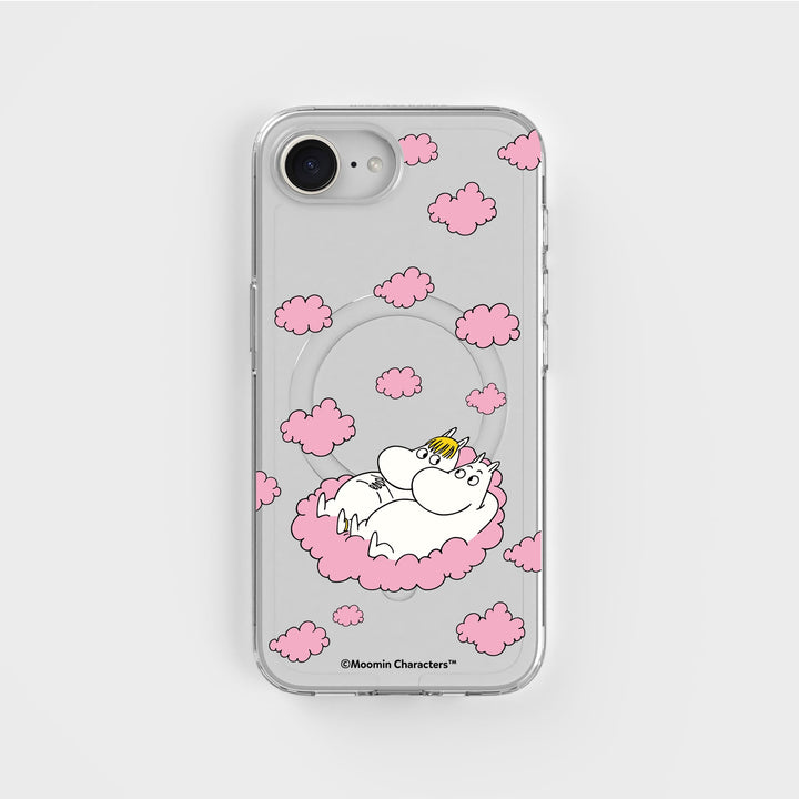 iPhone 17e 16e Love In The Clouds - Moomin | Circular Clear Phone Case, Recycled - CLRPRTCT™