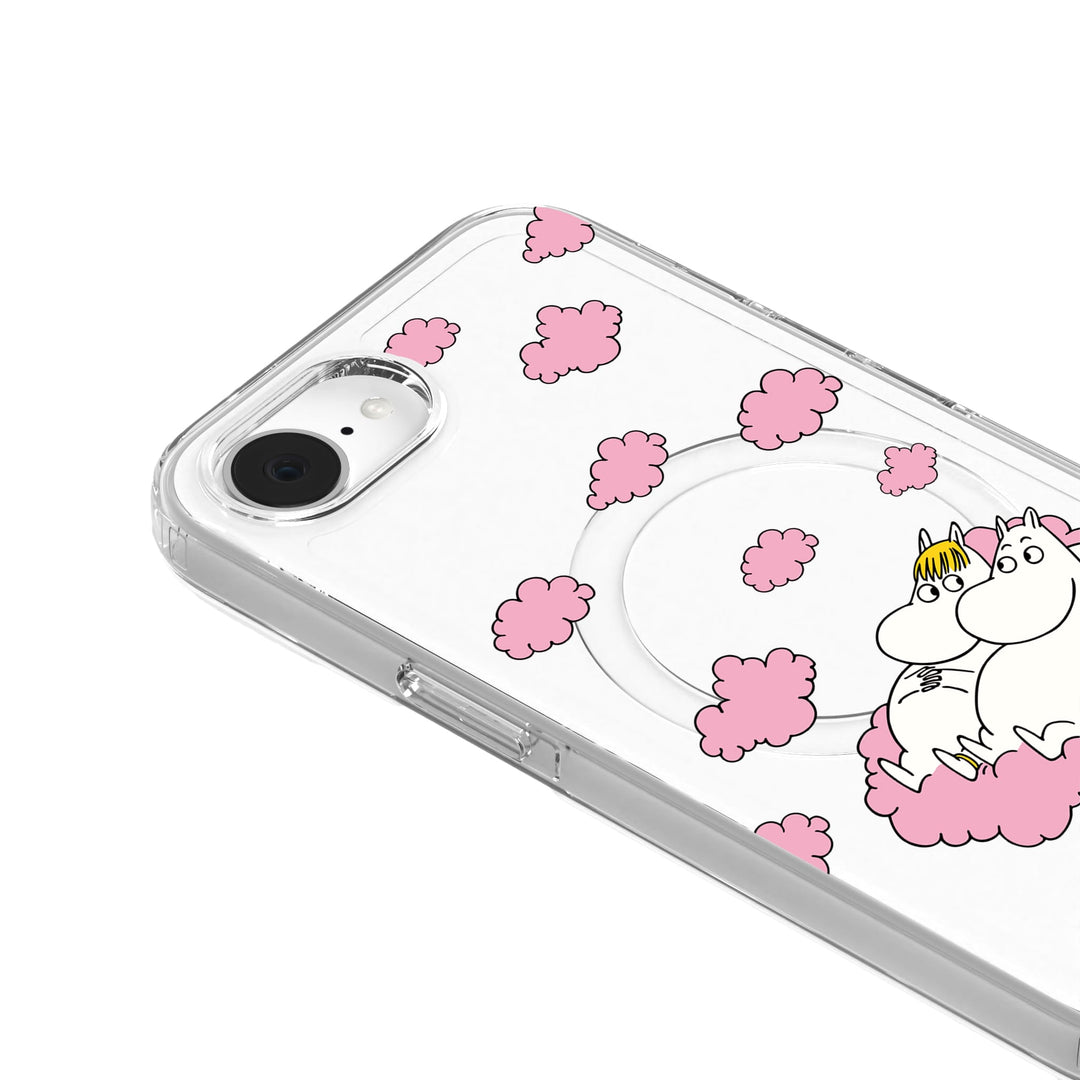 iPhone 17e 16e Love In The Clouds - Moomin | Circular Clear Phone Case, Recycled - CLRPRTCT™