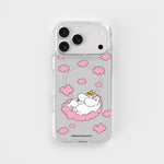 iPhone 18 Pro Max Love In The Clouds - Mumin | Runde transparente Handyhülle, recycelt - CLRPRTCT™