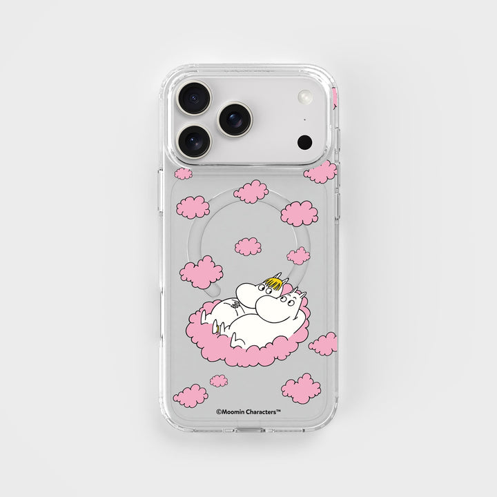 iPhone 17 Pro Max Love In The Clouds - Moomin | Circular Clear Phone Case, Recycled - CLRPRTCT™
