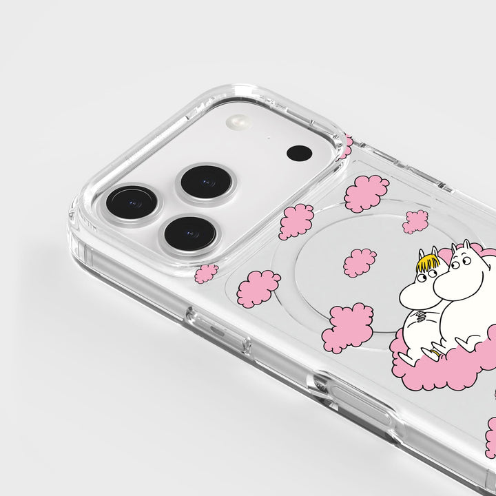 iPhone 17 Pro Max Love In The Clouds - Moomin | Circular Clear Phone Case, Recycled - CLRPRTCT™