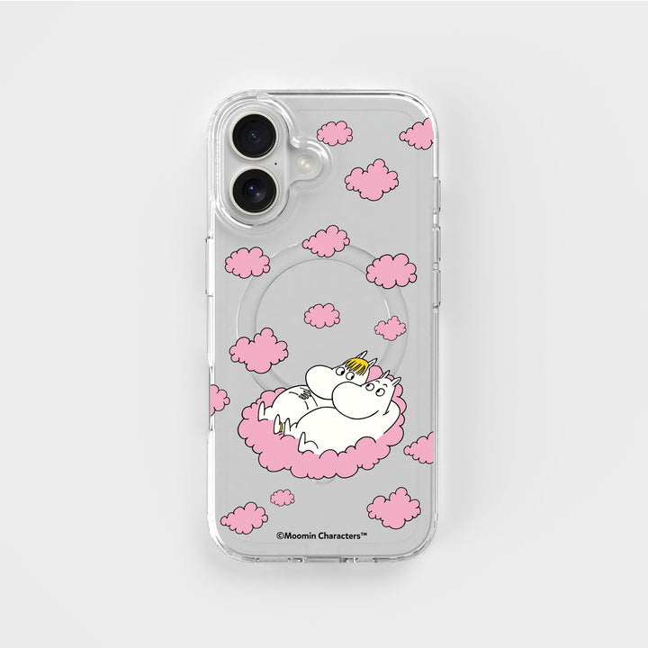 iPhone 17 Love In The Clouds - Moomin | Circular Clear Phone Case, Recycled - CLRPRTCT™