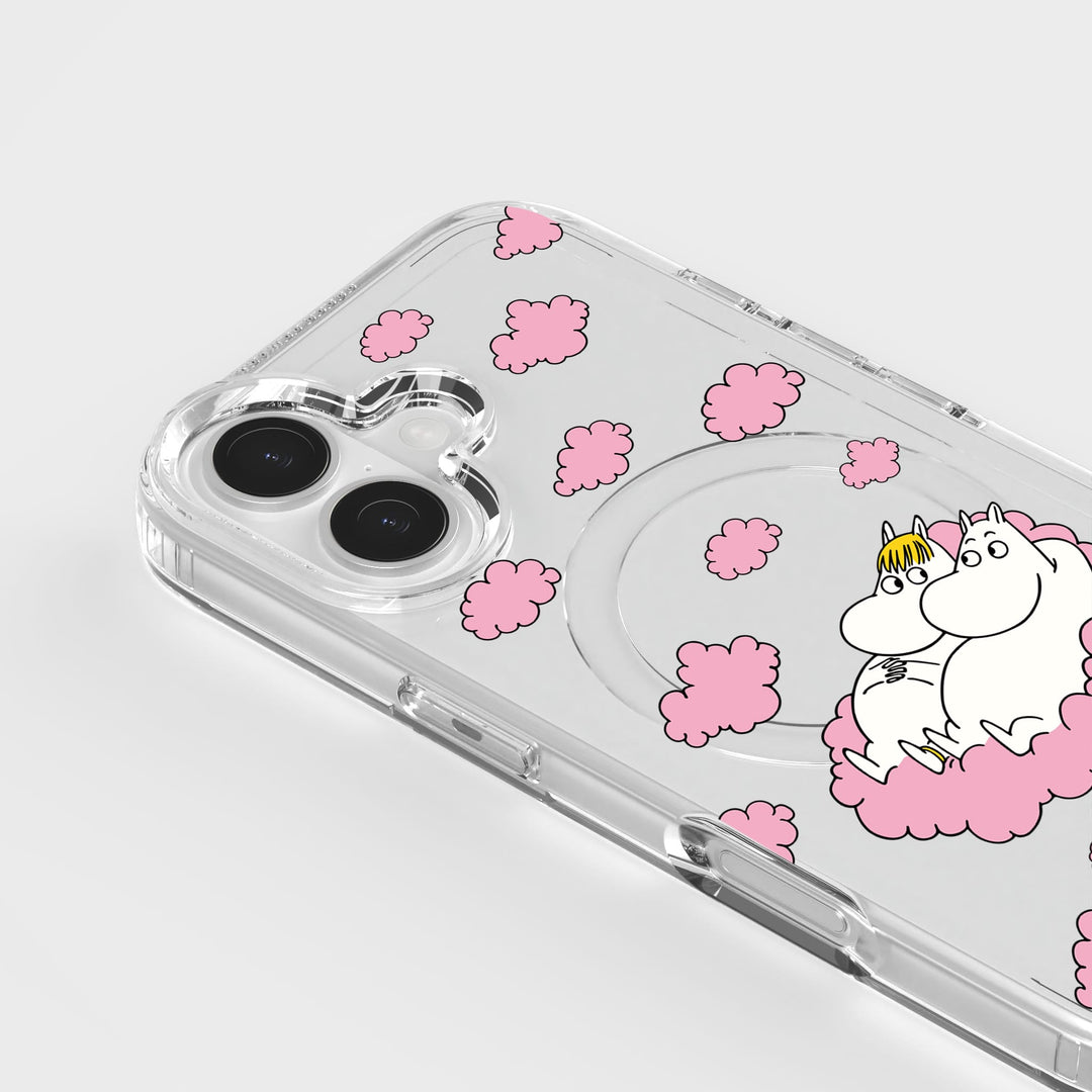 iPhone 17 Love In The Clouds - Moomin | Circular Clear Phone Case, Recycled - CLRPRTCT™