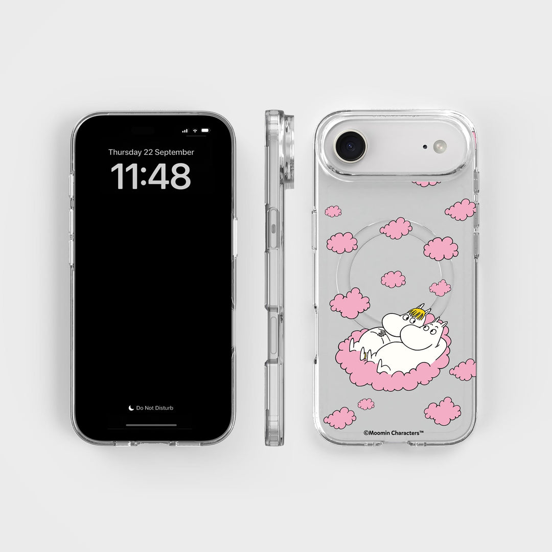 iPhone Air Love In The Clouds - Moomin | Circular Clear Phone Case, Recycled - CLRPRTCT™