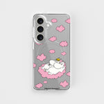 Samsung S26 Love In The Clouds - Moomin | Circular Clear Phone Case, Recycled - CLRPRTCT™