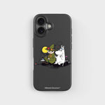 iPhone 16 Snufkin Fishing - Moomin | Plant-based phone case - PLNTPRTCT™