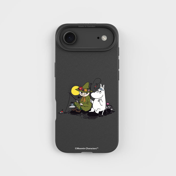 iPhone Air Snufkin Fishing - Moomin | Plant-based phone case - PLNTPRTCT™