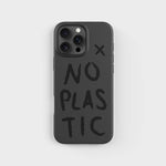 iPhone 16 Pro Max No Plastic, Black Handyhülle – Pflanzliche | PLNTPRTCT™