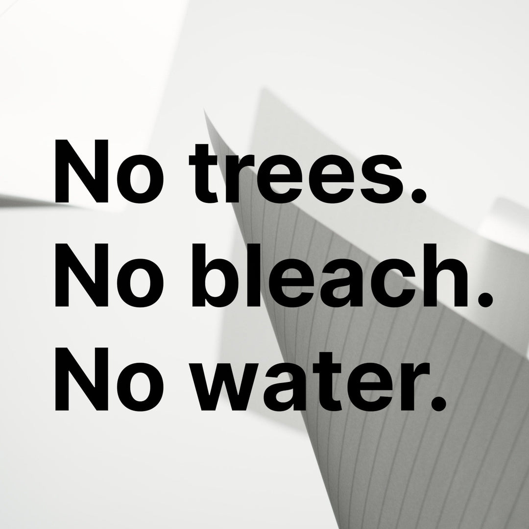 Stone paper notebook - A5 Hardcover, Earth brown