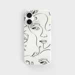 iPhone 16 Plus One Line Handyhülle – Pflanzliche | PLNTPRTCT™