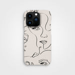 iPhone 14 Pro One Line Handyhülle – Pflanzliche | PLNTPRTCT™