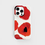 iPhone 16 Pro Poppy Handyhülle – Pflanzliche | PLNTPRTCT™