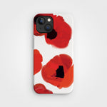iPhone 15 Poppy Handyhülle – Pflanzliche | PLNTPRTCT™