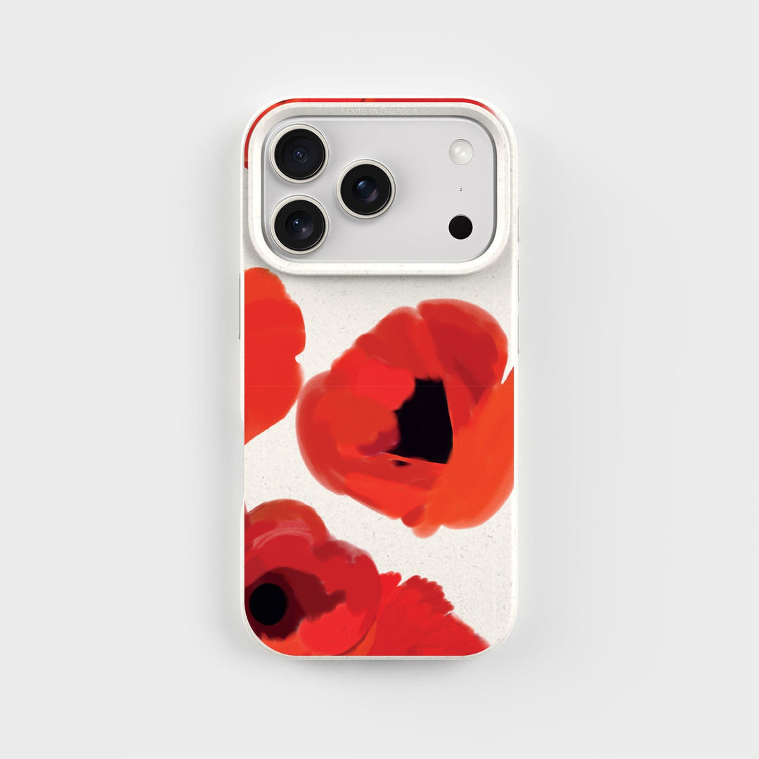 iPhone 17 Pro Poppy Phone Case - Plant-based iPhone 17 Pro Poppy Phone Case - Plant-based