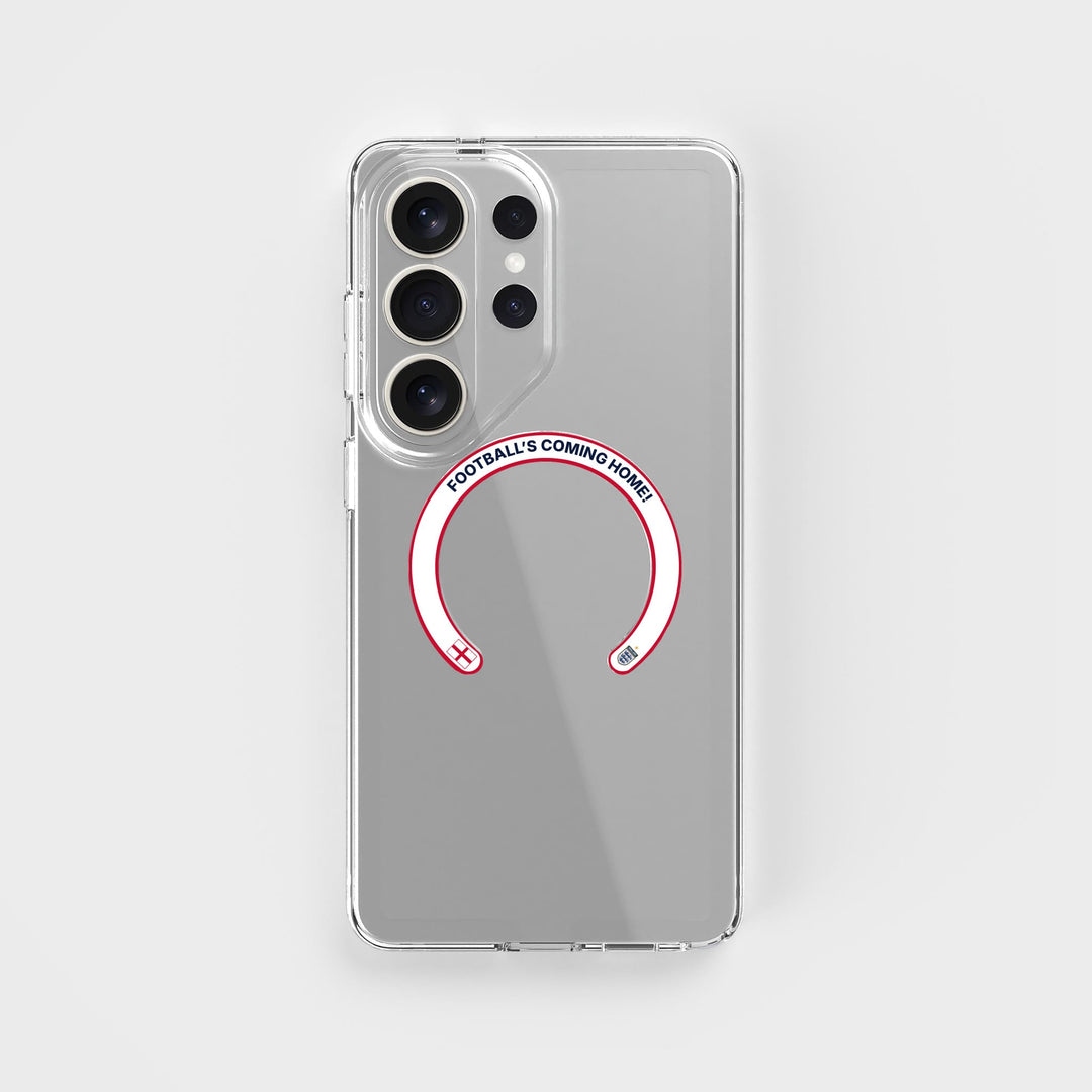 Football's Coming Home - Removable MagSafe Ring & Clear Phone Case Bundle