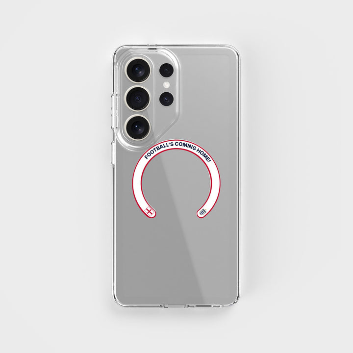 Football's Coming Home - Removable MagSafe Ring & Clear Phone Case Bundle