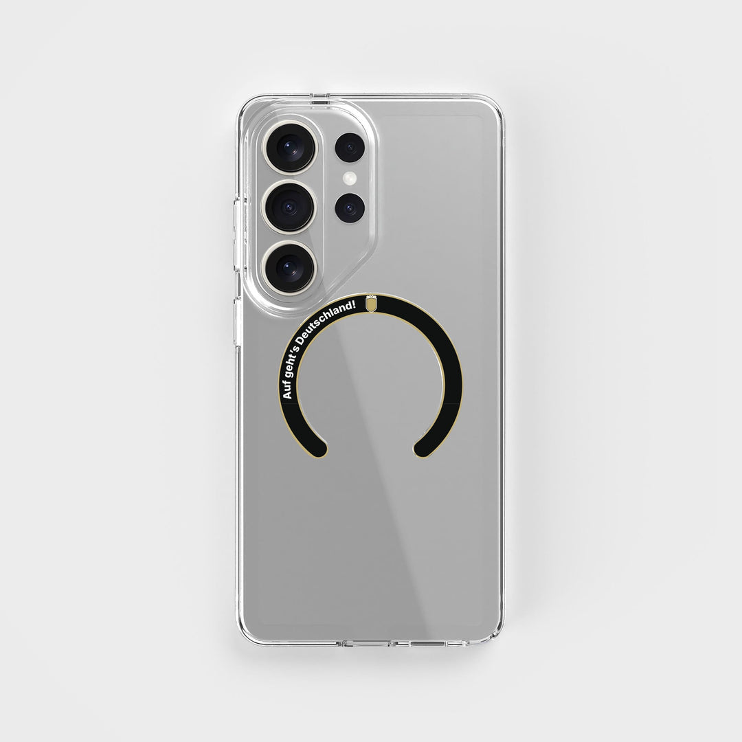 Auf geht's Deutschland - Removable MagSafe Ring & Clear Phone Case Bundle