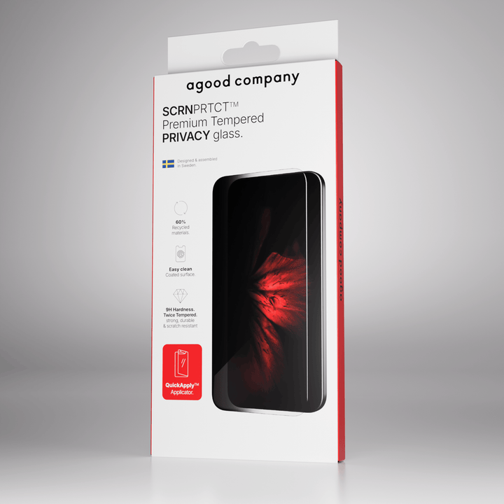 iPhone 18 Pro Max Quick Apply Privacy Tempered Glass Screen Protector | SCRNPRTCT™