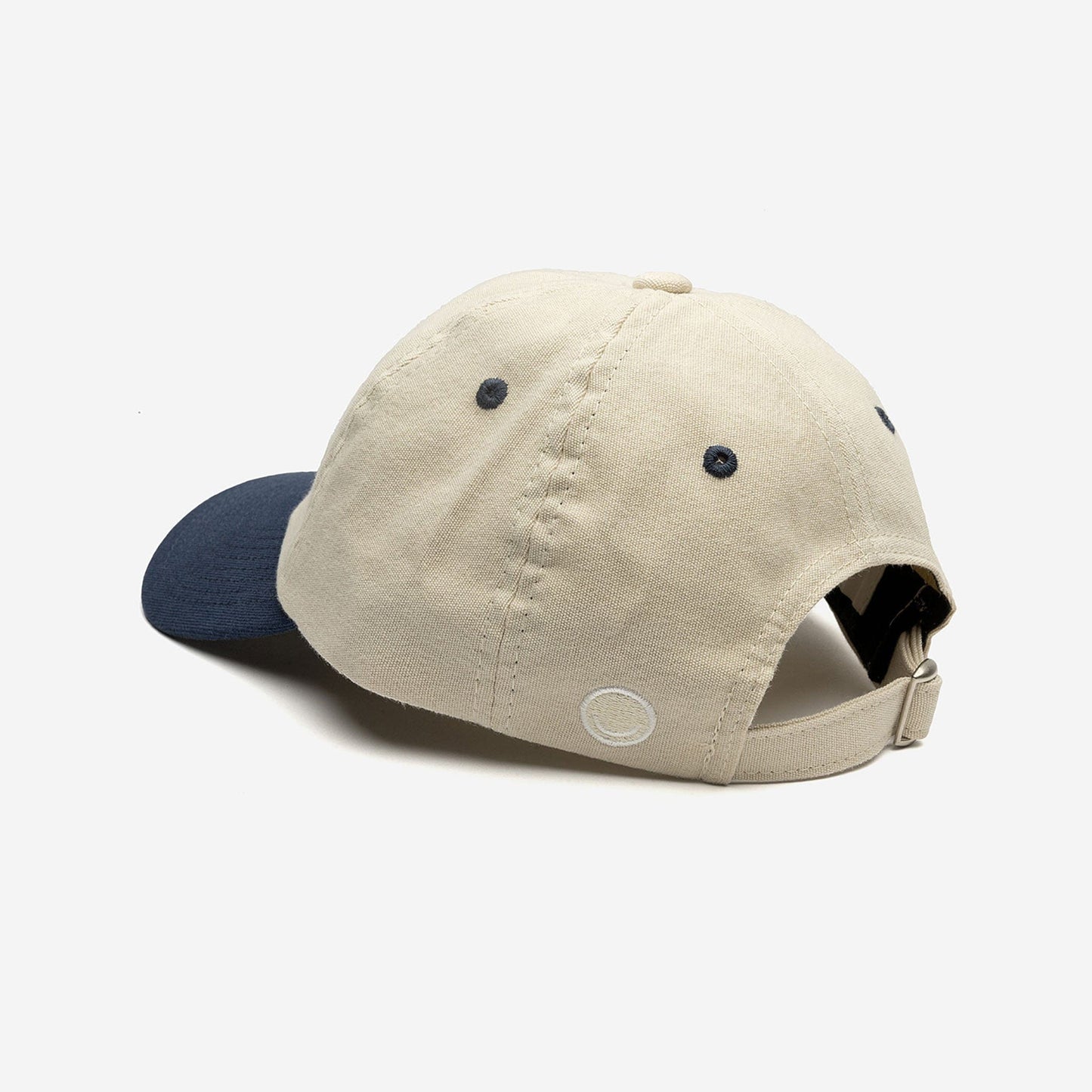 Casual Style Dad Cap, Oyster-Navy