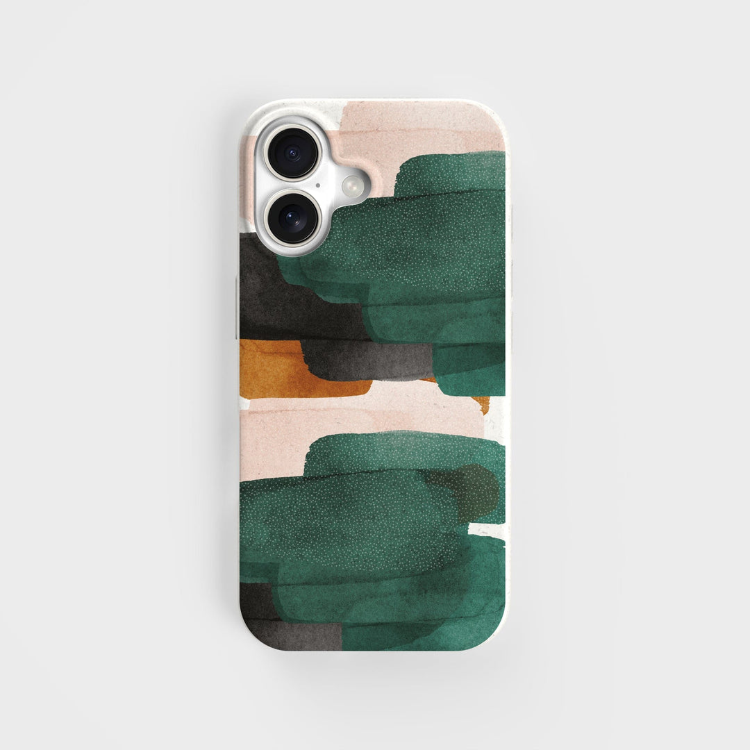 iPhone 16 Teal Blush Phone Case - Plant-based iPhone 16 Teal Blush Phone Case - Plant-based
