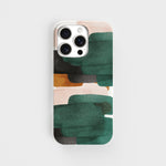 iPhone 16 Pro Teal Blush Handyhülle –Pflanzliche | PLNTPRTCT™