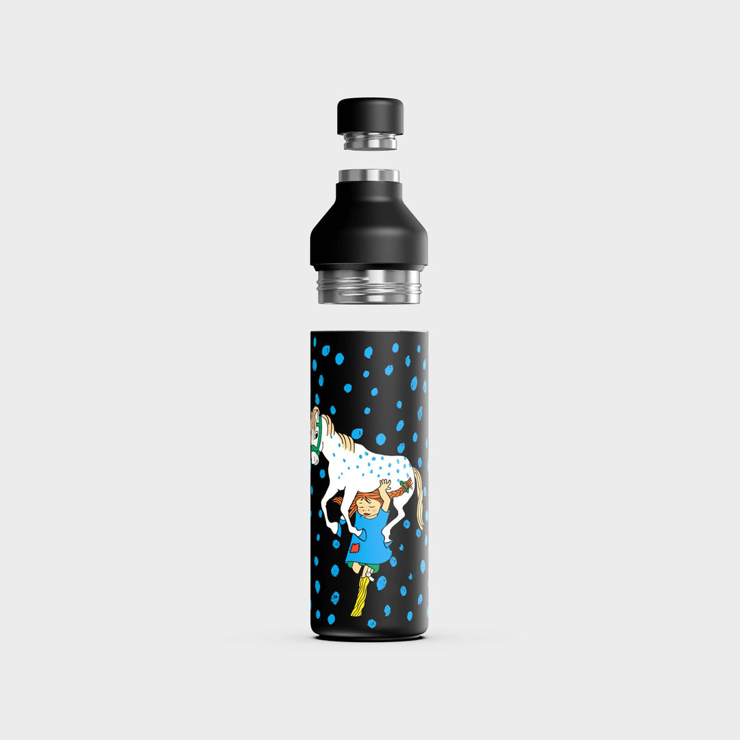 Pippi - Carrying Horse | Hybride Thermosfles - Gerecycled Roestvrij Staal