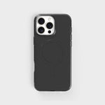 iPhone 16 Pro Max Getöntes Obsidianschwarz Rundes Klare Handyhülle | CLRPRTCT™