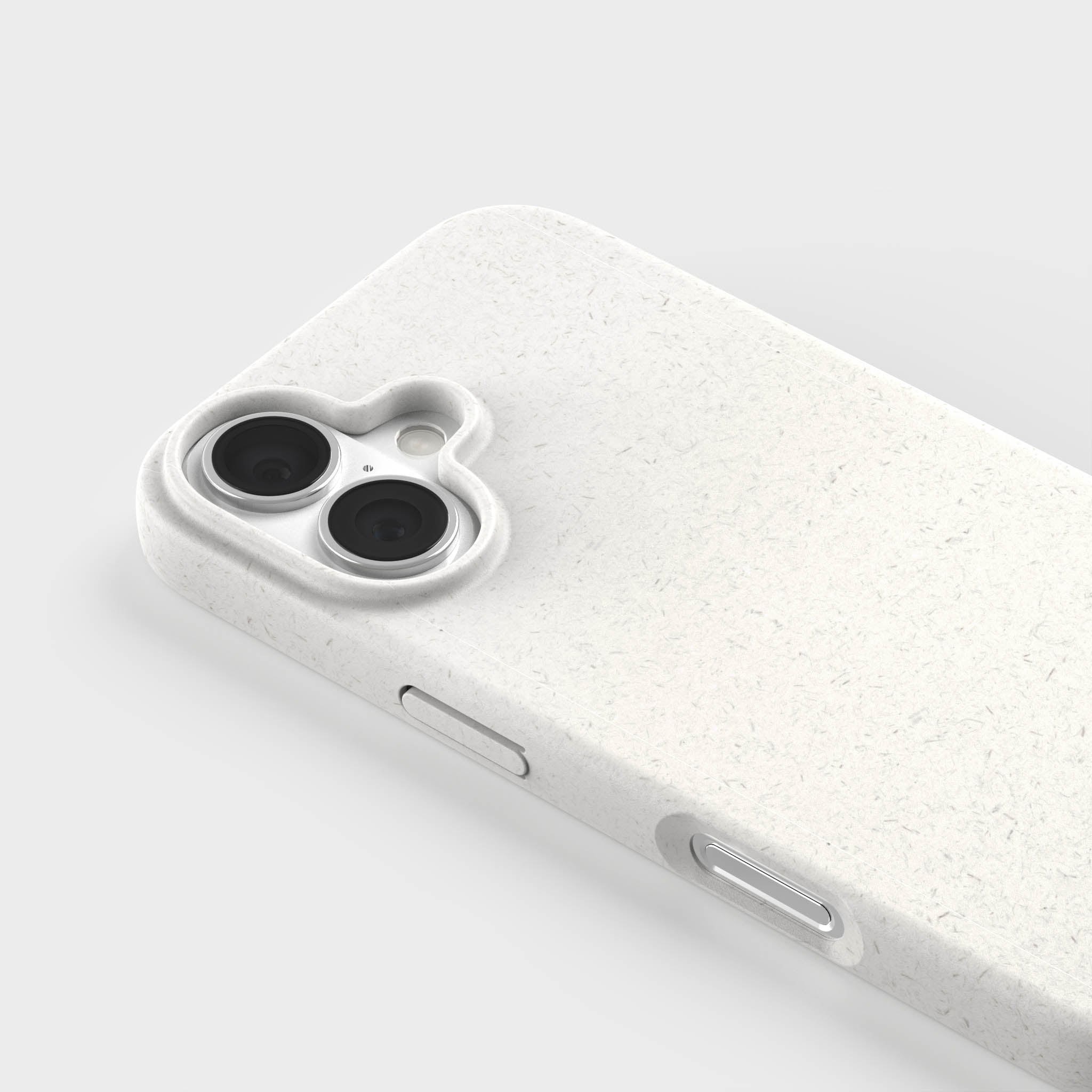 iPhone 16 Biodegradable White Phone Case, Made With Plants – agood