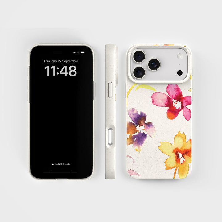 Plant-based phone case - Up to 3m Drop Protection | Bloom Whisper - PLNTPRTCT™