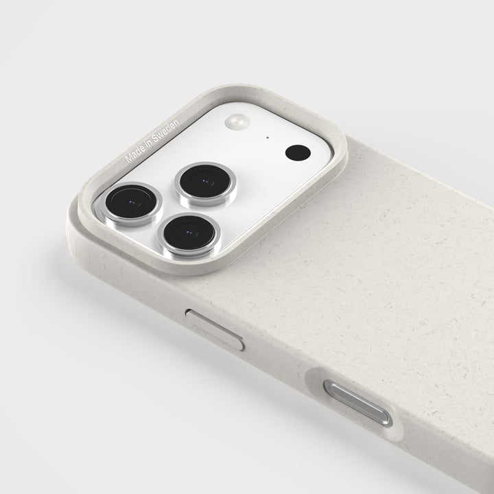 iPhone 18 Pro Max White Phone Case - Plant-based | PLNTPRTCT™