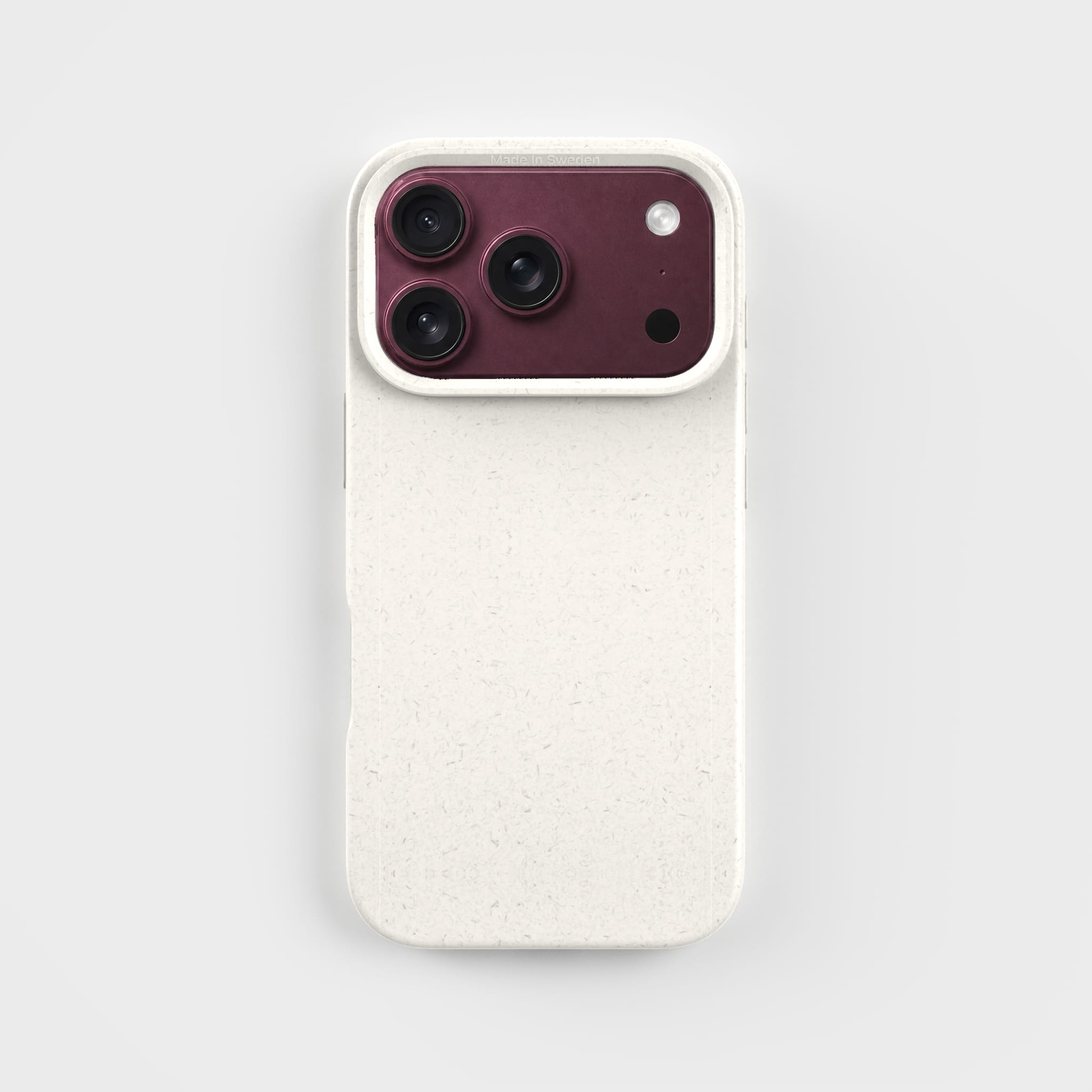 iPhone 18 Pro White Plant-Based Case