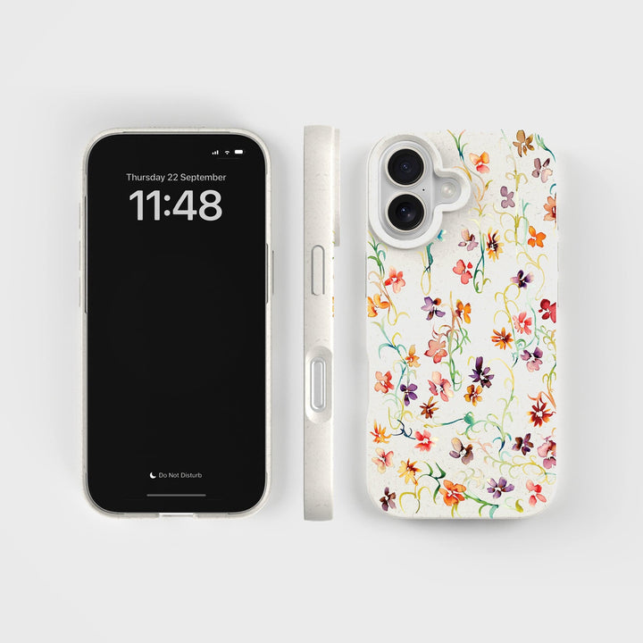 Pflanzliche Handyhülle – Fallschutz bis zu 3 m | Soft Meadow – PLNTPRTCT™