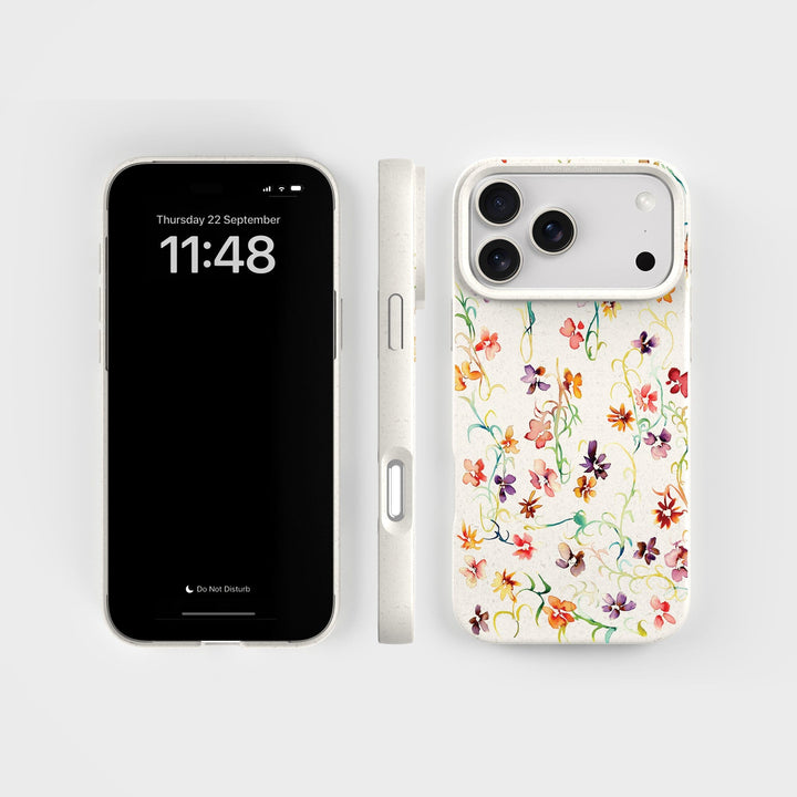 Pflanzliche Handyhülle – Fallschutz bis zu 3 m | Soft Meadow – PLNTPRTCT™