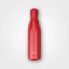 Thermal bottle made from recycled steel, Pomegranate Red
