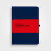 Stone paper notebook - A5 Hardcover, Navy Blue