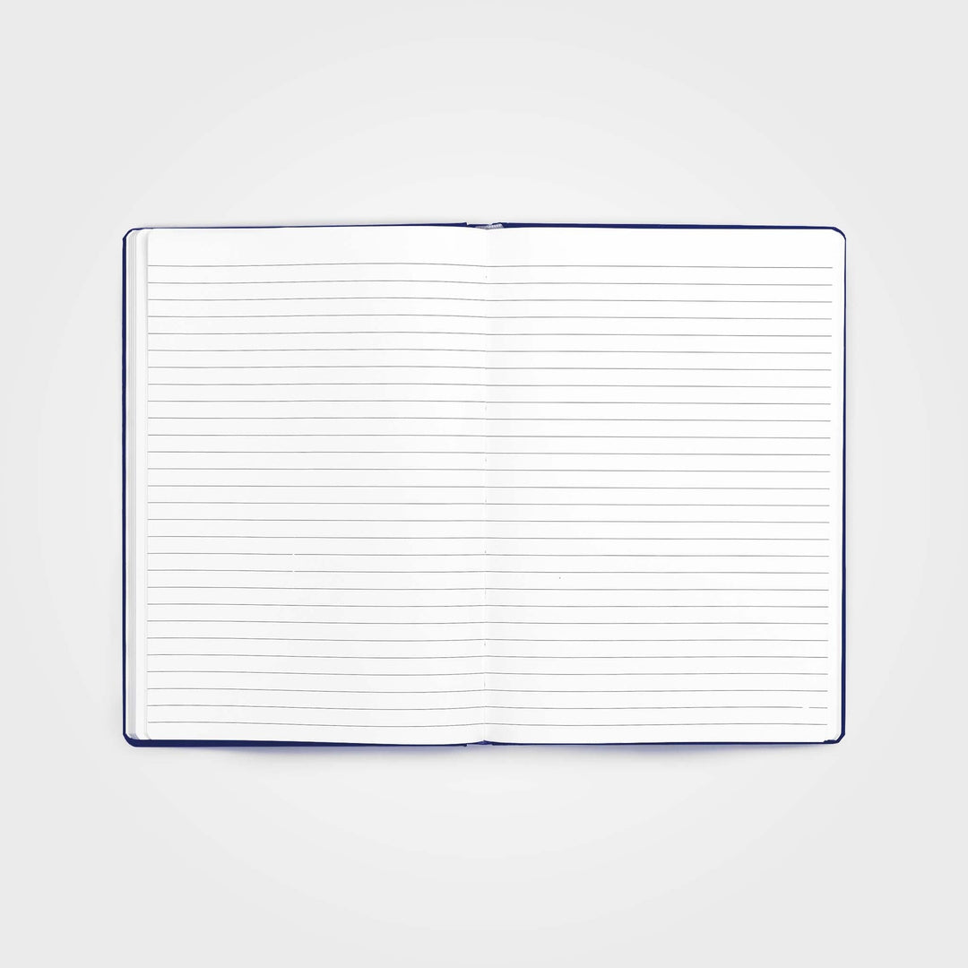 Stone paper notebook - A5 Hardcover, Navy Blue