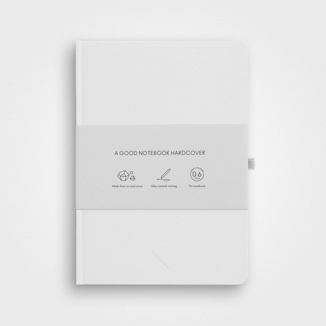 7 Pack Stone Paper Notebook Set︱A5 Hardcover, Multicolour