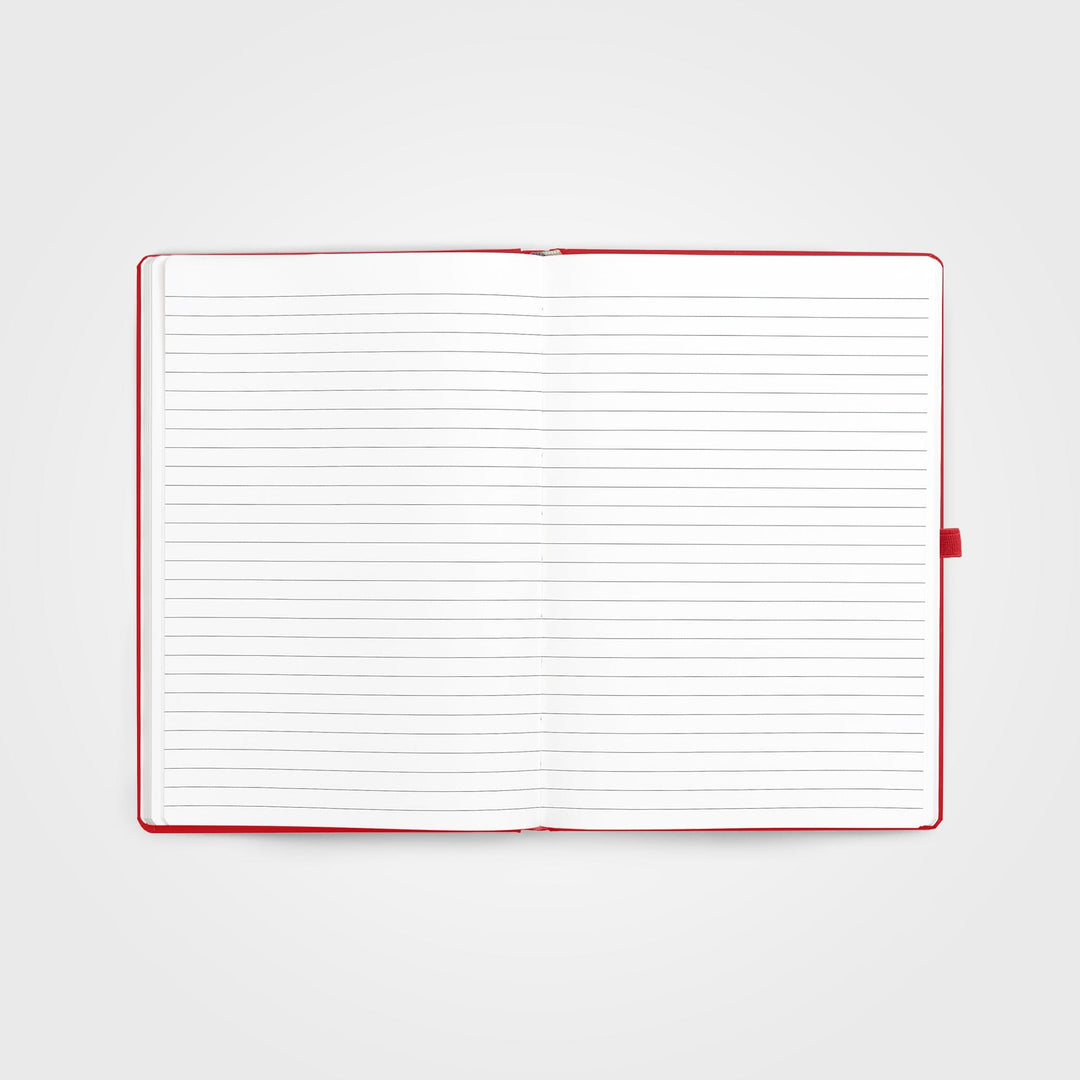 Good Notes Red Notebook Paper Red Stone Paper Notebook, Sustainable Red A5 Notebook Hardcover – agood ...