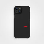 TrueLOVE - Emilia de Poret | Black Plant-Based Mobile Case