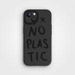 iPhone 15 No Plastic, Black Handyhülle – Pflanzliche | PLNTPRTCT™