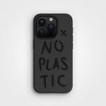iPhone 15 Pro No Plastic, Black Handyhülle – Pflanzliche | PLNTPRTCT™
