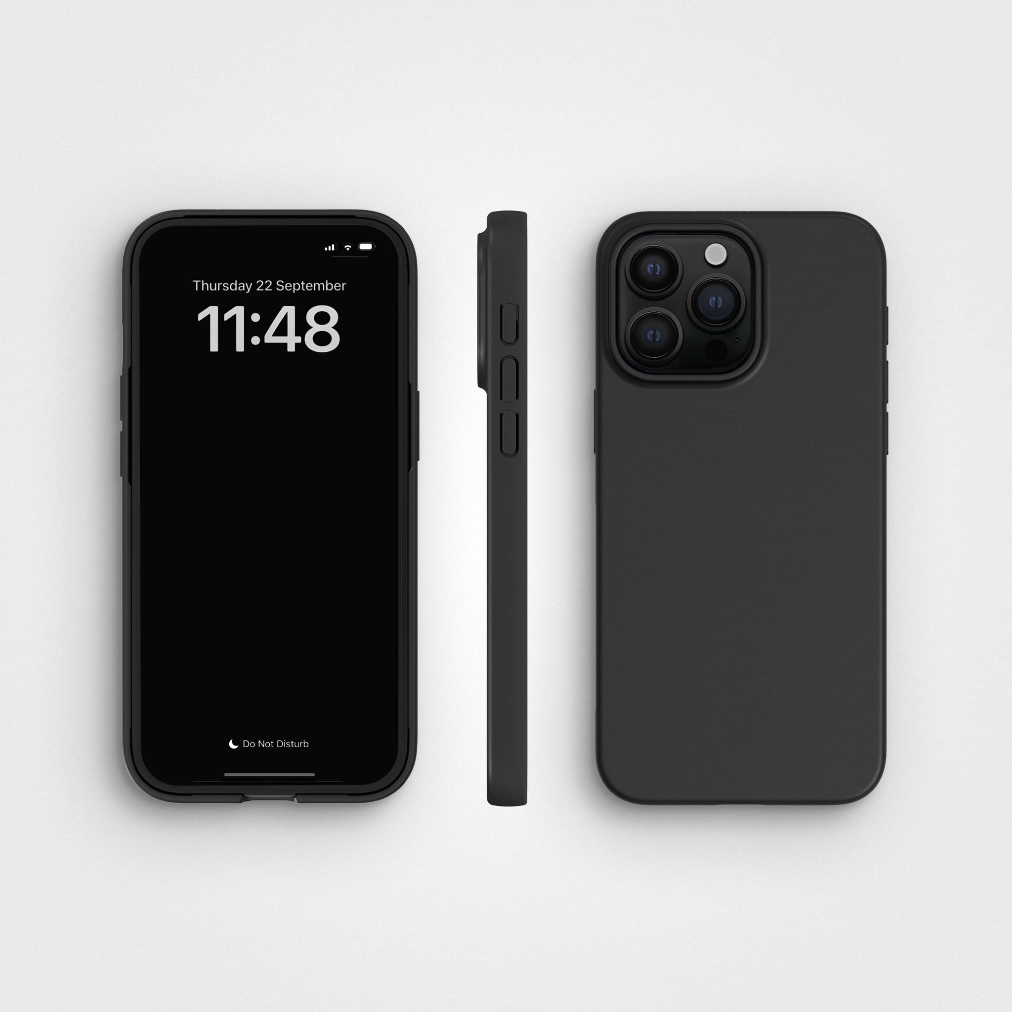 Circular Black PLNTPRTCT™ Case for iPhone 15 Pro Max – agood company