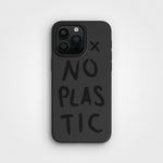 iPhone 15 Pro Max No Plastic, Black Handyhülle – Pflanzliche | PLNTPRTCT™