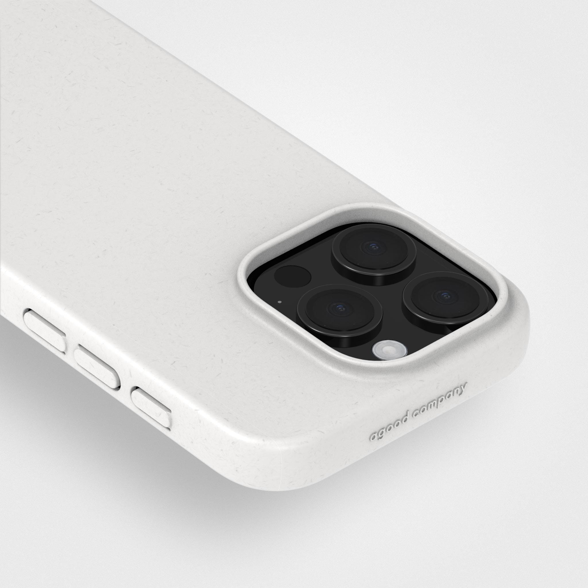 iPhone 15 Pro Biodegradable White Phone Case, Made With Plants