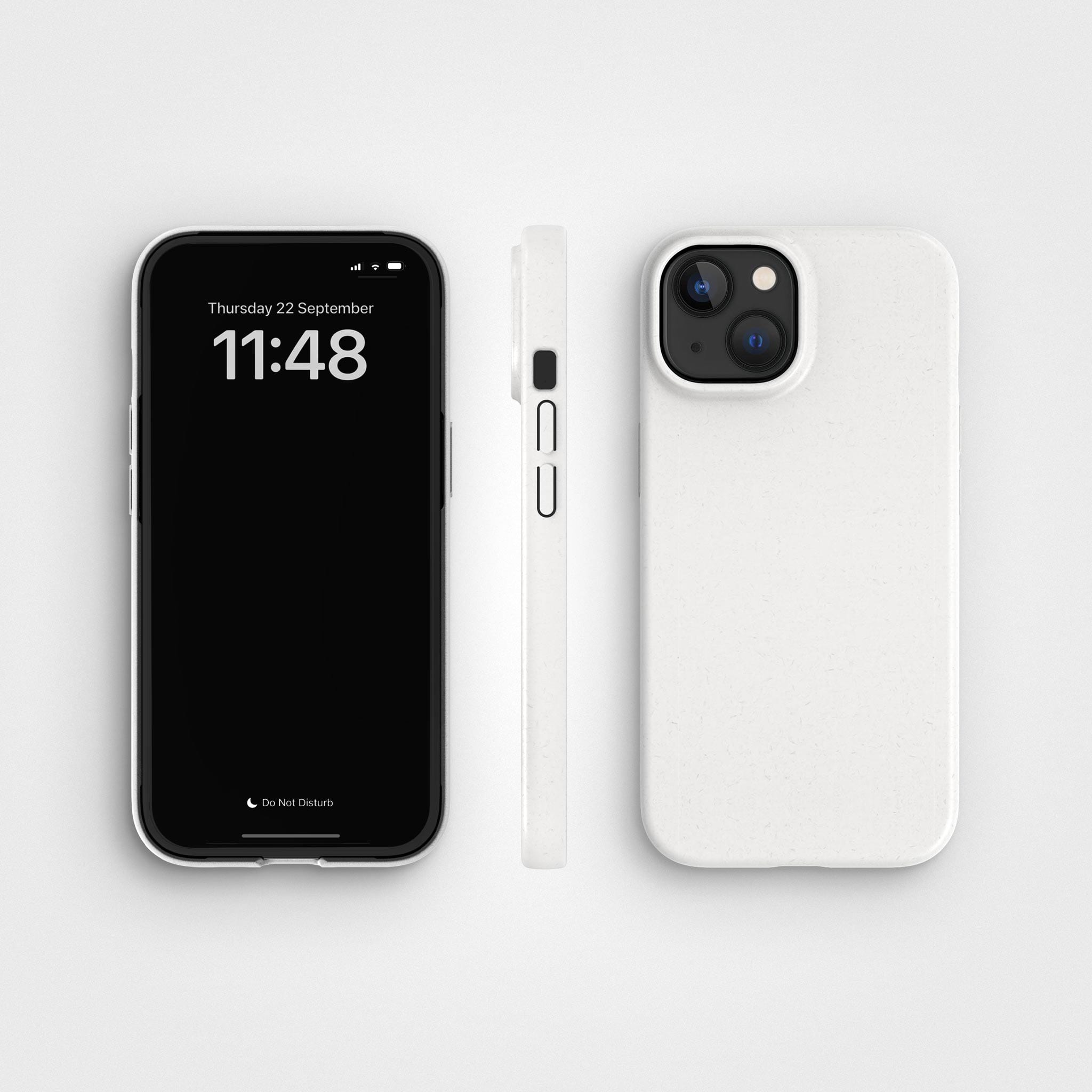 iPhone 15 Biodegradable White Phone Case, Made With Plants – agood