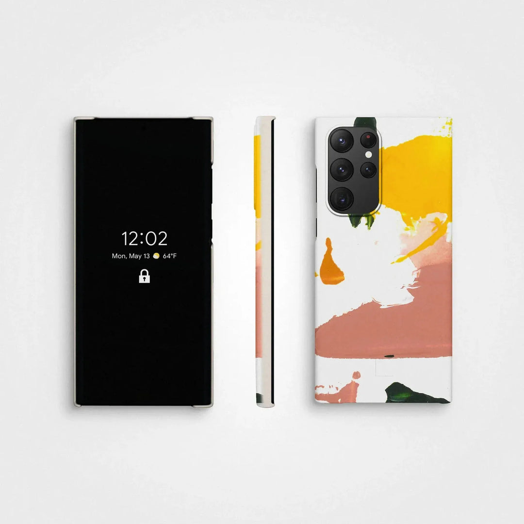 Samsung S22 Ultra Alex Hahn, Color Splash Phone Case - Plant-based