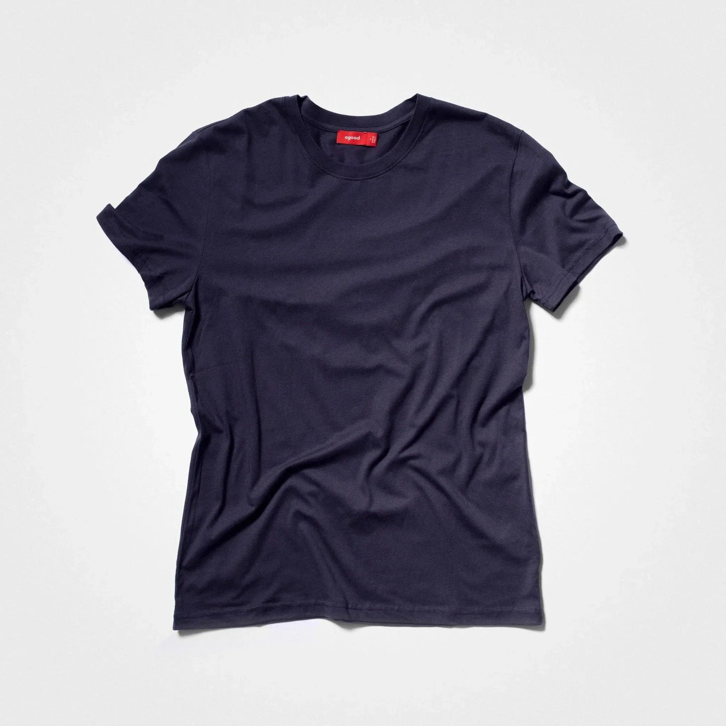 3-pack | Heren T-shirts, gerecycled katoen, Donkerblauw
