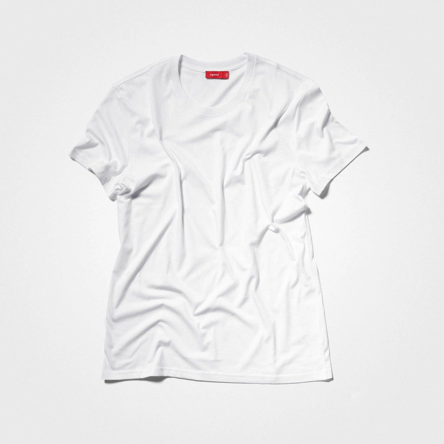 5-pack | Heren T-shirts, gerecycled katoen, wit
